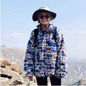 Patagonia Protected Peaks Fleece Multi Big Oatmeal
White Aztec Southwestern